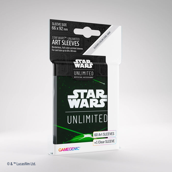 Star Wars Unlimited : Art Sleeves - Space Green