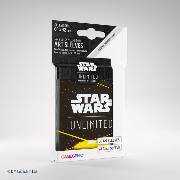 Star Wars Unlimited : Art Sleeves - Space Yellow