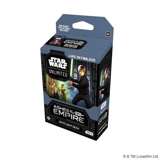 Star Wars Unlimited : Ashes of the Empire Spotlight Deck - Luke Skywalker