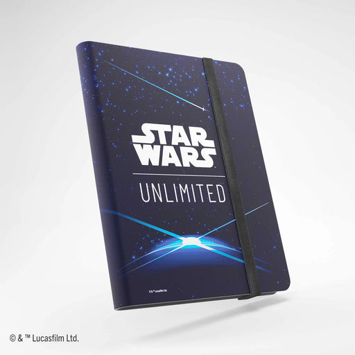 Star Wars Unlimited : Jump to Lightspeed 18-Pocket Album - Card Back Blue PREORDER