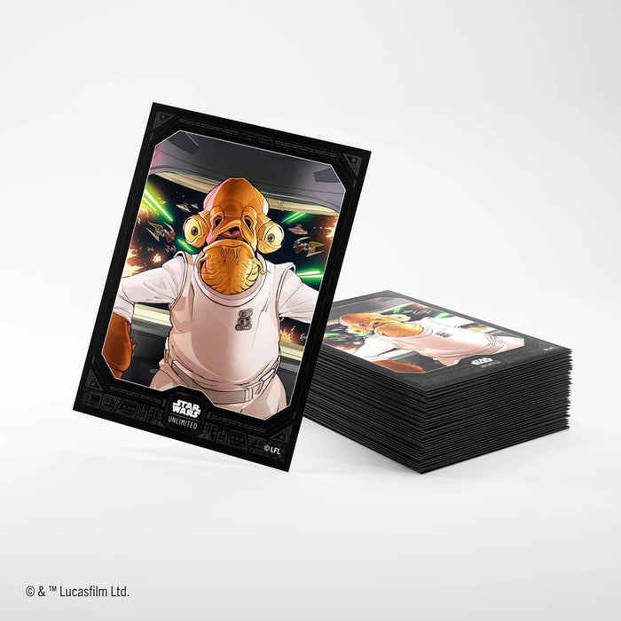 Star Wars Unlimited : Jump to Lightspeed Art Sleeves - Admiral Ackbar PREORDER