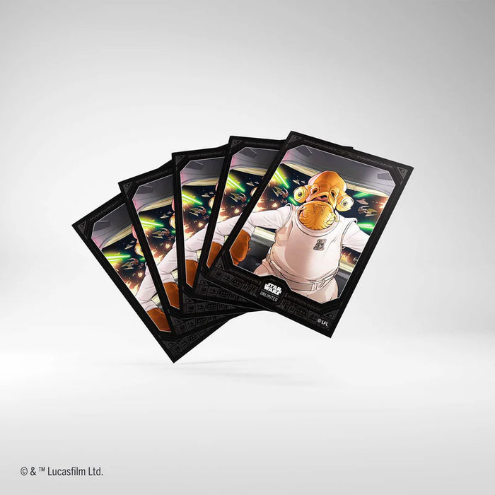 Star Wars Unlimited : Jump to Lightspeed Art Sleeves - Admiral Ackbar PREORDER