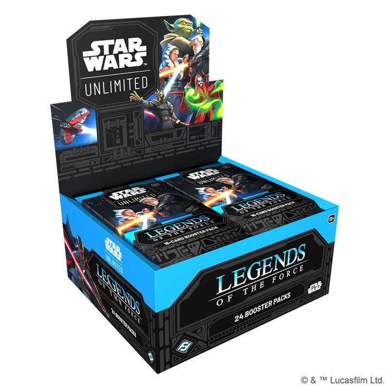 Star Wars: Unlimited Legends of the Force Booster Box 24 packs