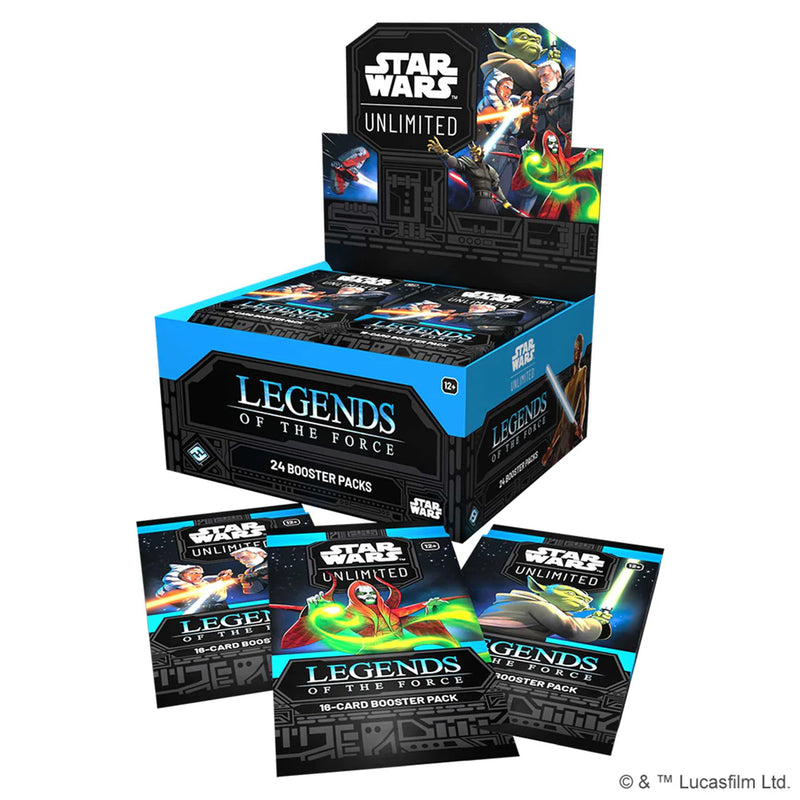 Star Wars: Unlimited Legends of the Force Booster Box 24 packs