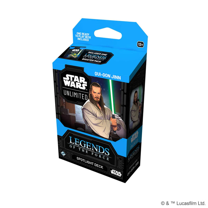 Star Wars: Unlimited Legends of the Force Spotlight Deck - Qui-Gon Jinn