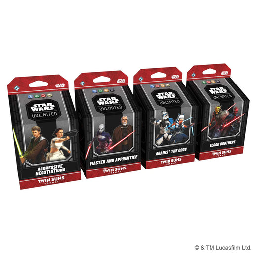 Star Wars : Unlimited - Twin Suns Deck - Master and Apprentice