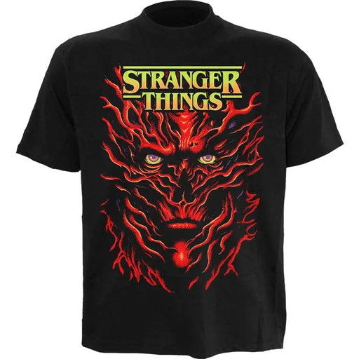 Stranger Things - Vecna Posterised Black T-Shirt