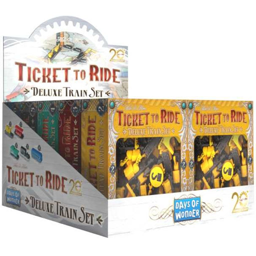 Ticket to Ride 20th Anniversary Deluxe Train Set All 5 Sets Preorder