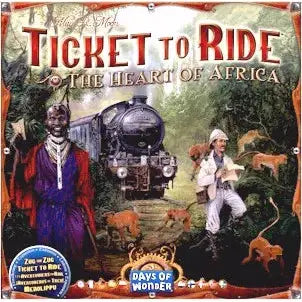 Ticket to Ride Map Collection 3 :The Heart of Africa