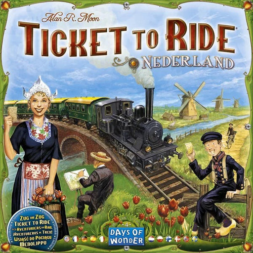 Ticket to Ride Map Collection 4: Nederland
