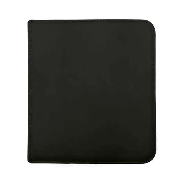 Vivid 12 Pocket Zippered Pro-Binder - Black