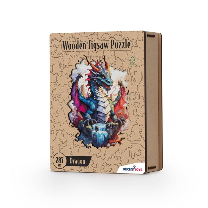 Wooden Dragon Puzzle