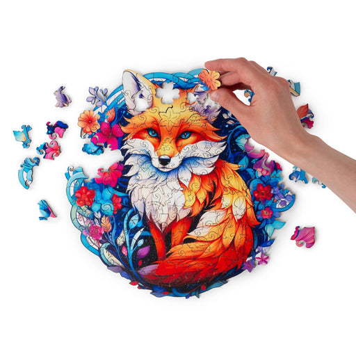 Wooden Fox Puzzle