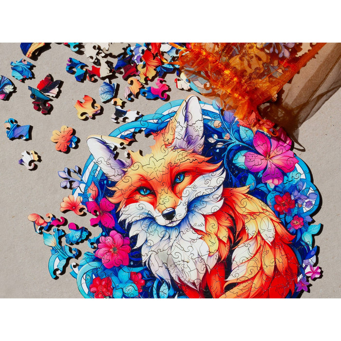 Wooden Fox Puzzle