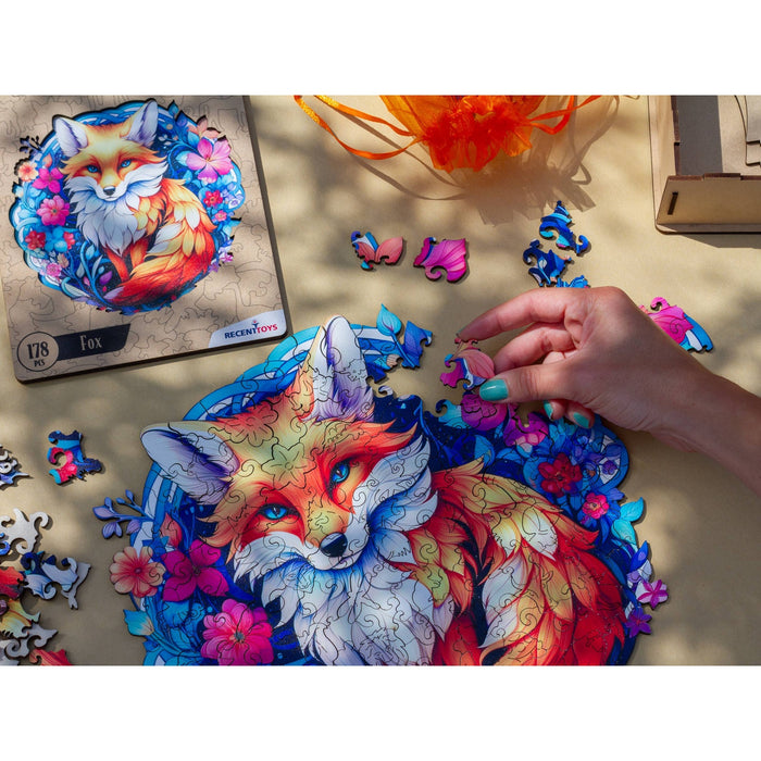 Wooden Fox Puzzle