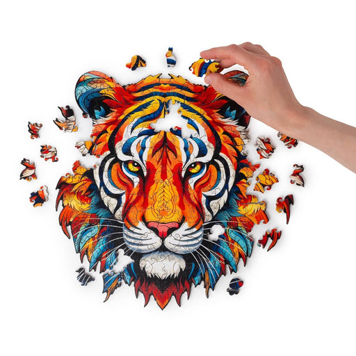 Wooden Tiger Puzzle
