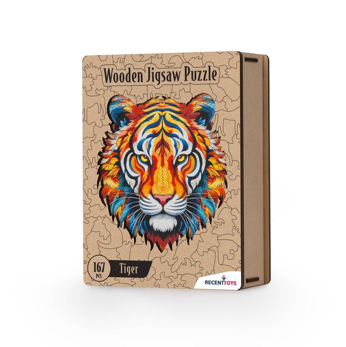Wooden Tiger Puzzle