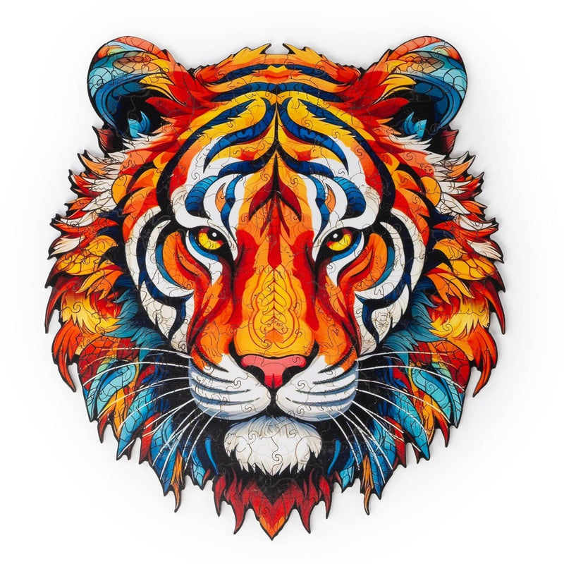 Wooden Tiger Puzzle