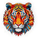 Wooden Tiger Puzzle