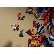 Wooden Tiger Puzzle