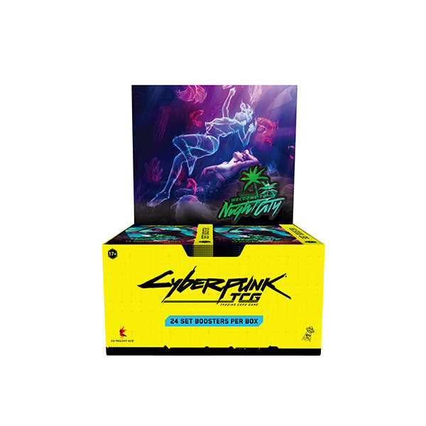 Cyberpunk TCG - Welcome to Night City Booster Display (24 Packs)-PREORDER