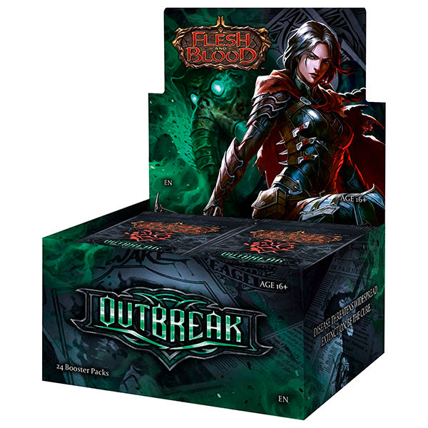 Flesh and Blood TCG - Outbreak Booster Display (24 Count)- PREORDER