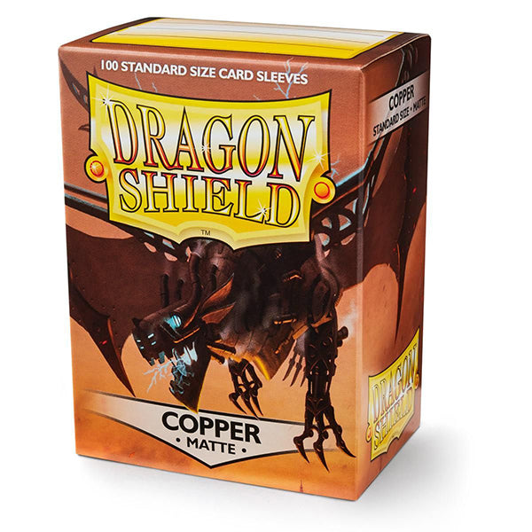 Dragon Shield - Matte Standard Size Sleeves 100pk - Copper
