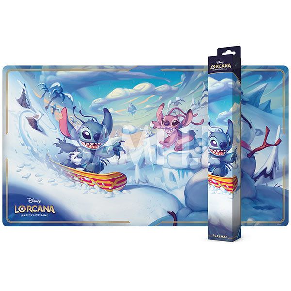 Disney Lorcana TCG - Set 14 Hyperia City - Playmat - Stitch and Angel-PREORDER