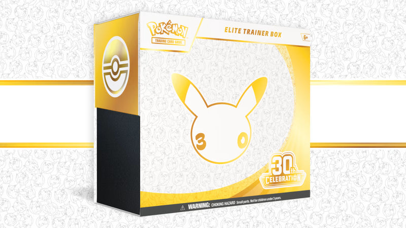 Pokémon TCG: Elite Trainer Box - 30th Celebration- PREORDER