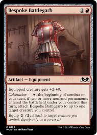 Bespoke Battlegarb- MTG card