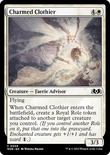 Charmed Clothier- MTG Card