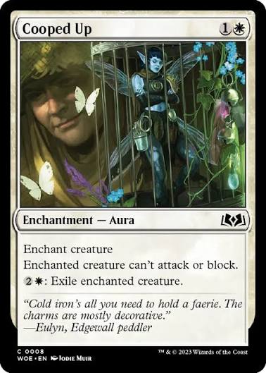 Cooped Up- MTG Card