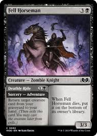 Fell Horseman- MTG Card