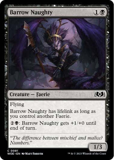 Barrow Naughty- MTG Card
