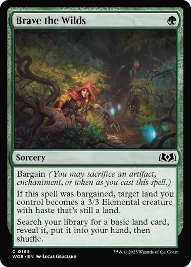 Brave the Wilds- MTG