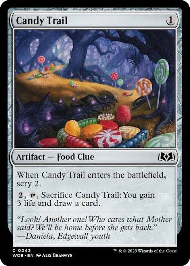 Candy Trail- MTG card