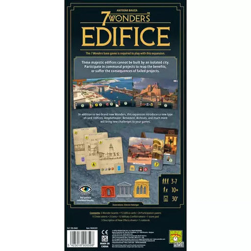 7 Wonders : Edifice Expansion