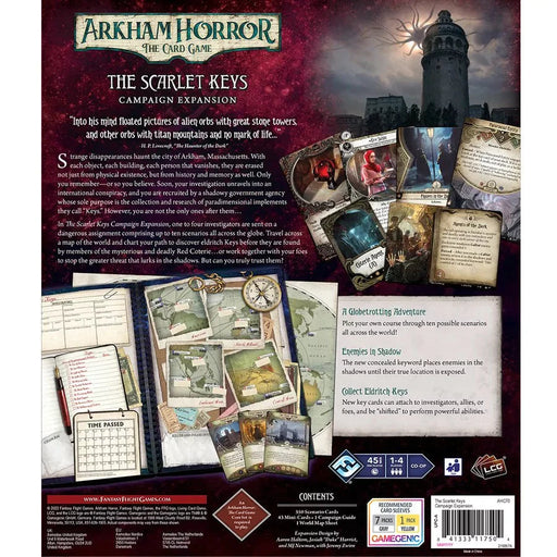Arkham Horror : The Card Game - The Scarlet Keys Campaign Expansion