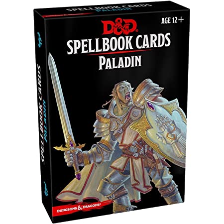 D&D : Spell Book Cards Paladin