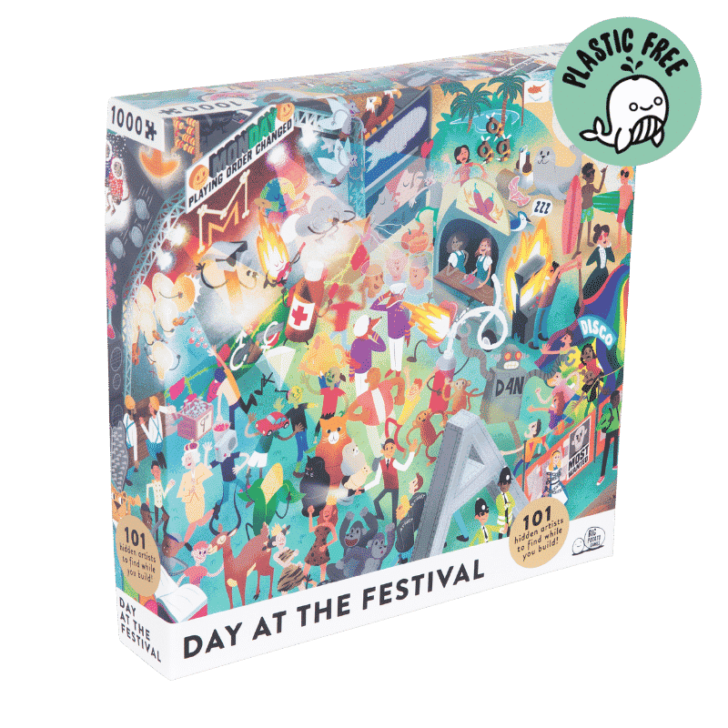 Day at the Festival 1,000pc Jigsaw Puzzle