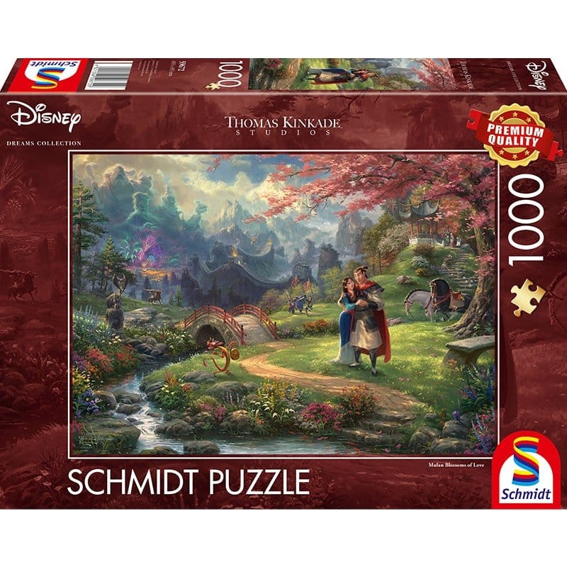 Disney : Mulan Blossoms of Love, 1000pcs Puzzle