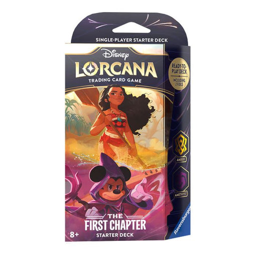 Disney Lorcana : The First Chapter - Moana & Mickey Mouse Starter Deck