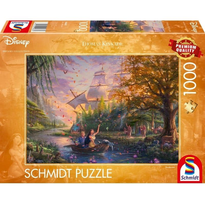 Disney : Pocahontas, 1000pcs Puzzle