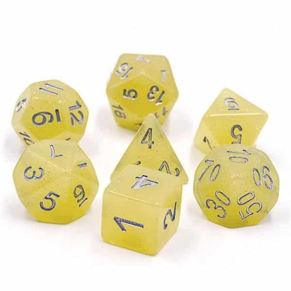 DnDice : Acrylic Alchemy Dice Sets Assorted Colours
