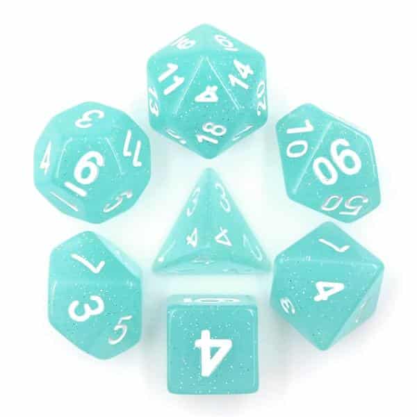 DnDice : Acrylic Alchemy Dice Sets Assorted Colours