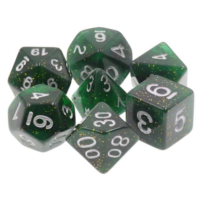 DnDice : Acrylic Alchemy Dice Sets Assorted Colours