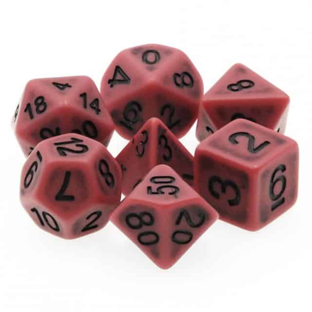 DnDice : Acrylic Alchemy Dice Sets Assorted Colours