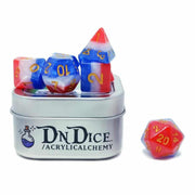 DnDice : Acrylic Alchemy Dice Sets Assorted Colours