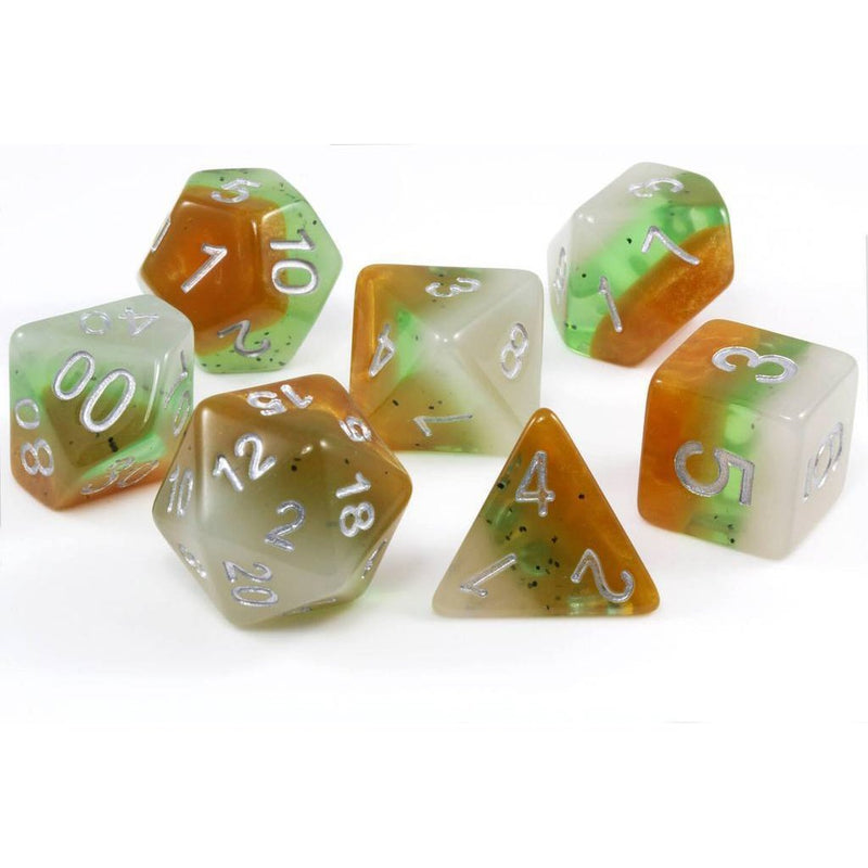 DnDice : Acrylic Alchemy Dice Sets Assorted Colours