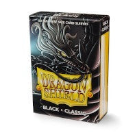 Dragon Shield - Japenese Size Sleeves 60pk - BLack